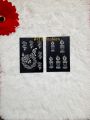 Henna Design Sticker. 
