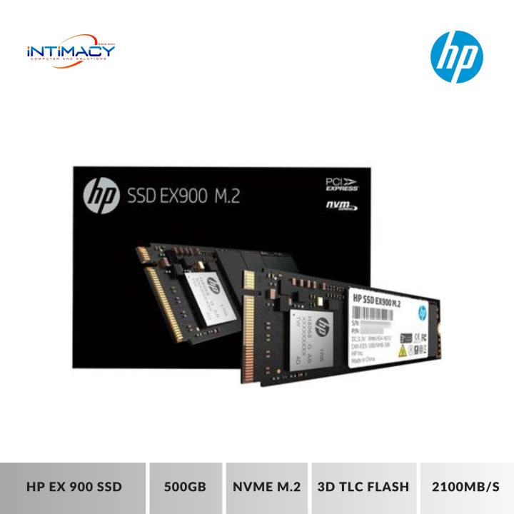 HP EX900 M.2 500GB PCIe NVMe Internal SSD