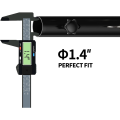 Table Leg Extenders for Folding Tables Straight/Bent Leg, Leg Extensions, Heights Adjustable Risers - 4PCS.