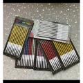 10pcs Spiral Candle Long Candle Metallic Spiral Candle -1 pack. 