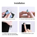 Webcam Covers (3 Pack), 0.7mm Ultra Thin Web Camera Cover Blocker for Mobile Phone, Laptop, Computer, Macbook, iMac, Notebook, Tablet, Monitors, Protect Your Privacy and Security. 