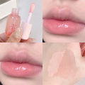 Fruit Crystal Jelly Hydrating Transparent Lip Oil Long Lasting Plumping Clear Lip Plumper Serum Lips Care Makeup Cosmetics.