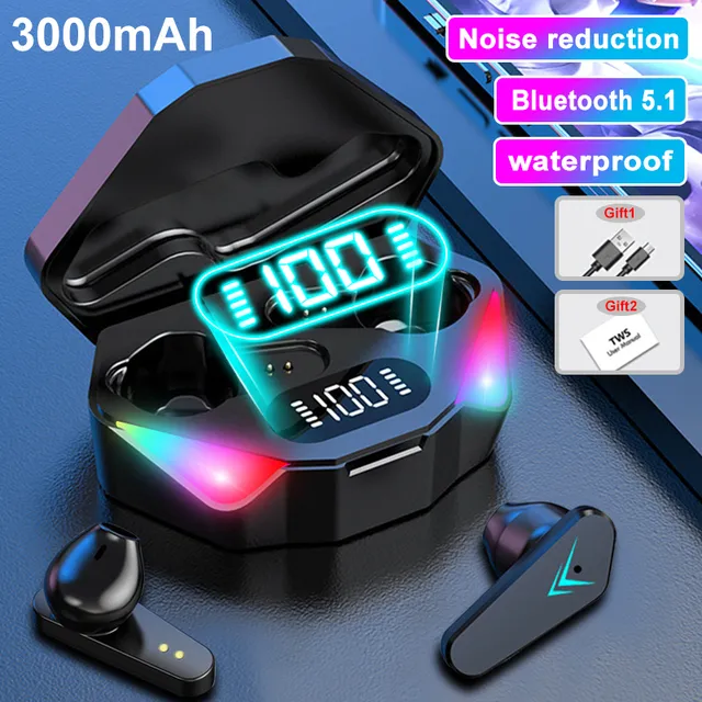 Timack%C2%AE%20X15%20Gaming%20Earbuds%20Wireless%20Earphone%20Bluetooth%205.0%20Low%20Latency%20Stereo%20Bass%20Handsfree,%20Touch%20Control%20Noise%20Cancelling%20Wireless%20Headphone%20with%20Microphone%20-%20Image%2010
