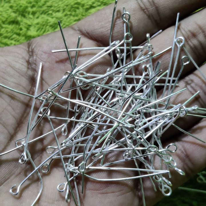 100%20Piece%20Eye%20Pin%20Silver/%20Golden%20for%20Jewellery%20making%20-%20Image%202