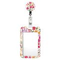 Plastic Card Sleeve Easy-Pull 11*7cm Id Holder Badge Holder for Office Use Event Staff School Id Travel Professional. 