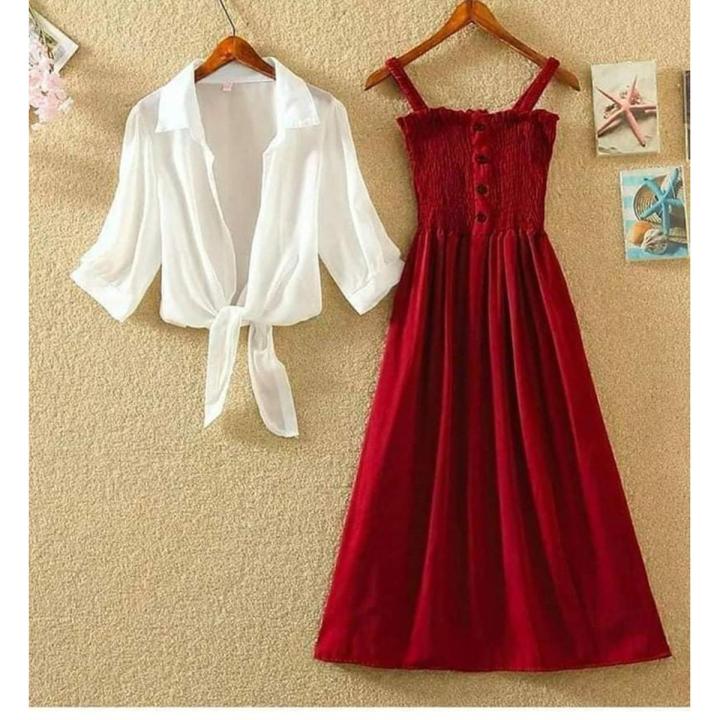 chiffon tops and dresses