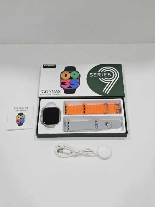 KW19 Max Smartwatch Series Fitness Tracker inch curved