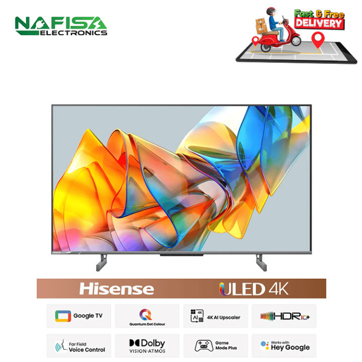 Hisense 43U6F3 43 Inch Quantum Dot 4K ULED Smart Google TV with Free Delivery