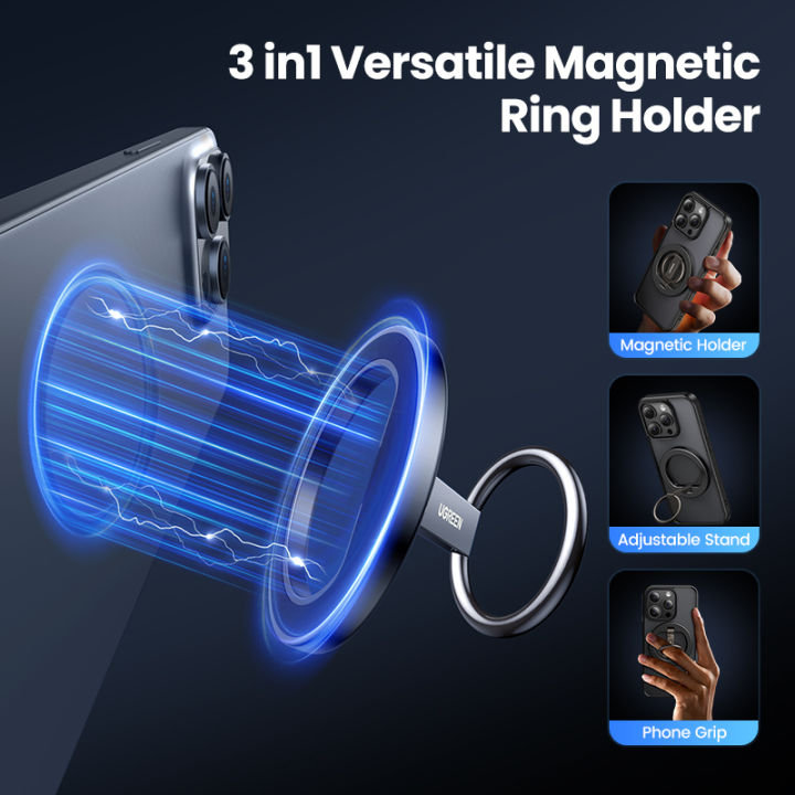 %E3%80%90New%E3%80%91UGREEN%20Magnetic%20Phone%20Ring%20Holder%20For%20Magsafe%20iPhone%2015%2014%2013%20Pro%20Xia%20mi%20Samsung%20Huawei%20Aluminum%20360%C2%B0%20Rotation%20MobilePhone%20Stand%20-%20Image%202