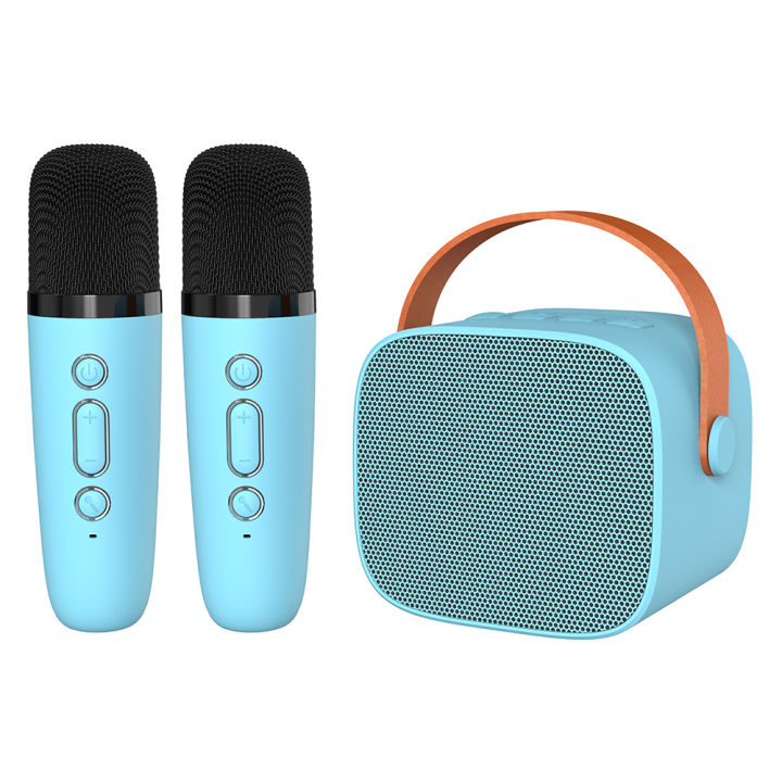 Mini%20Karaoke%20Machine%20Bluetooth%20Speaker%20with%202%20Wireless%20Microphone%20Portable%20Karaoke%20Speaker%20Set%20MP3%20Player%20for%20Kids%20Adults%20KTV%20-%20Image%207