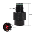 HPA Tank Regulator Valve G1/2-14 Thread Saver CO2/Compressed Air Pin Valve Depressor Adapter.