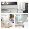 Air Humidifiers 600ML/1500ML Cool Mist Humidifier Mini Humidifier Two Spray Modes Humidifier Home Sprayers Diffuser Portable USB Powered Mist Maker Air Treatment Aromatherapy Humidifiers for Home with Colorful Night Light. 