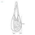Basketball Carry Bag Mesh Pockets Ball Holder Organizer Waterproof Ball Bags Mesh Ball Carrier for Practice Training Outdoor Sports Women Men.