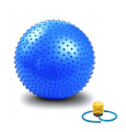 Big Size Chinese Gym Ball Yoga Fitness Ball With Pumper Pimpled / Guti / Dotted / Bubble  75cm   - Sports & Fitness. 