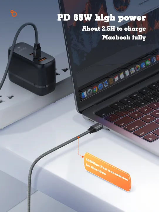 LDNIO%2065W%20Type-C%20Fast%20Charging%20Cable,%20Type-C%20to%20Type-C%20Mobile%20Phone%20Charging%20Cable%20-1M%20-%20Image%203