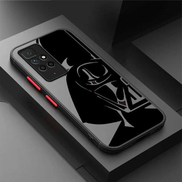Star Wars Cool Face Case For Xiaomi Redmi Note 11 10 Pro 9 10S 11S 8 K40 7 10C 9T 9A 9C 12S 12C 8T Funda Back Phone Cover Disney