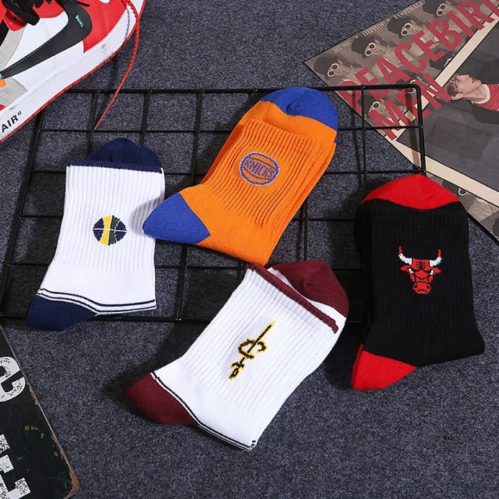 NBA%20Team%20Socks%20Men%20Long%20Basketball%20Socks%20Women%20Socks%20Fashion%20Sport%20Socks%20Stoking%20Stokin%20Lelaki%20Multicolor%20Cotton%20Socks%20-%20Image%205