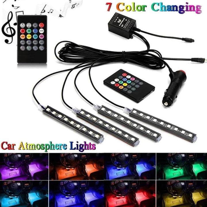 Automobile Atmosphere Lamp 7 Color