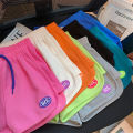 Girls' Shorts Summer Wear2022New Korean Style Western Style Medium and Large Children's Candy Color Outerwear Baby Girls' Casual Shorts.