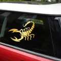 【Mary DAI Store】13*11.46cm Funny Scorpion Car and Decals Car Styling Products Window Door Vinyl Sticker for Car Accessories. 