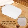 500Pcs Teabags String Heat Seal Paper Loose Tea Bag Organizer Tools Storage Bags. 