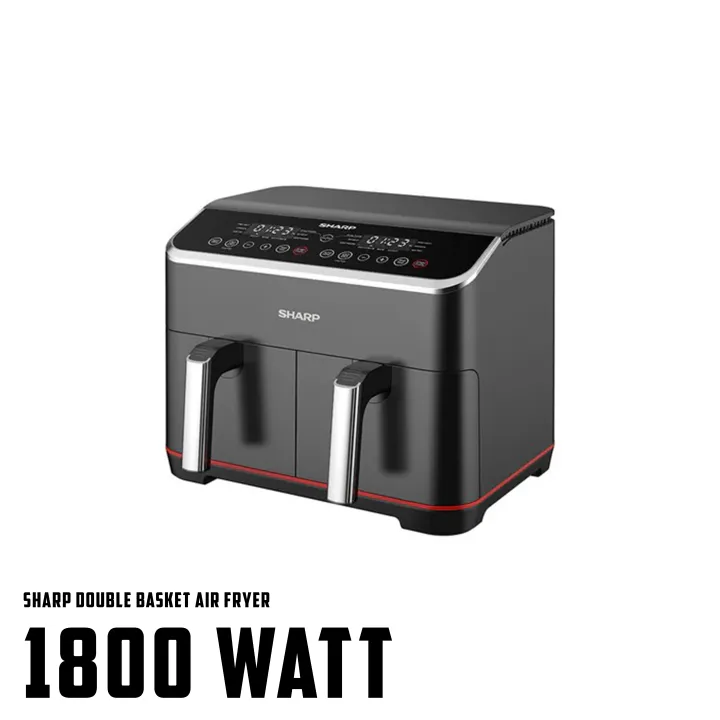 Sharp%208%20Liter%20KF-DF80RT-K3%20Double%20Basket%20Air%20Fryer%20-%20Image%208