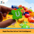 Play and Learn Educational Alpha Blocks For Kids - 50/60 Pcs.