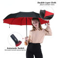 Double Layer 10 Bone Fully Automatic Umbrella Wind Proof Sun Proof Sunny and Rainy Dual Purpose UV Resistant Umbrella Parasoles.
