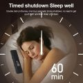 Conduction Sound Box Rechargeable Wireless Stereo Soundbar White Pocket Bluetooth Speaker Under Pillow Bone Noise Improve Sleep.