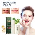 Lip Lightening Balm Remove Dark Lip Exfoliating Dead Skin Pigmentation Bleaching Dilute Melanin Moisturizing Fade Lip Line Cream.