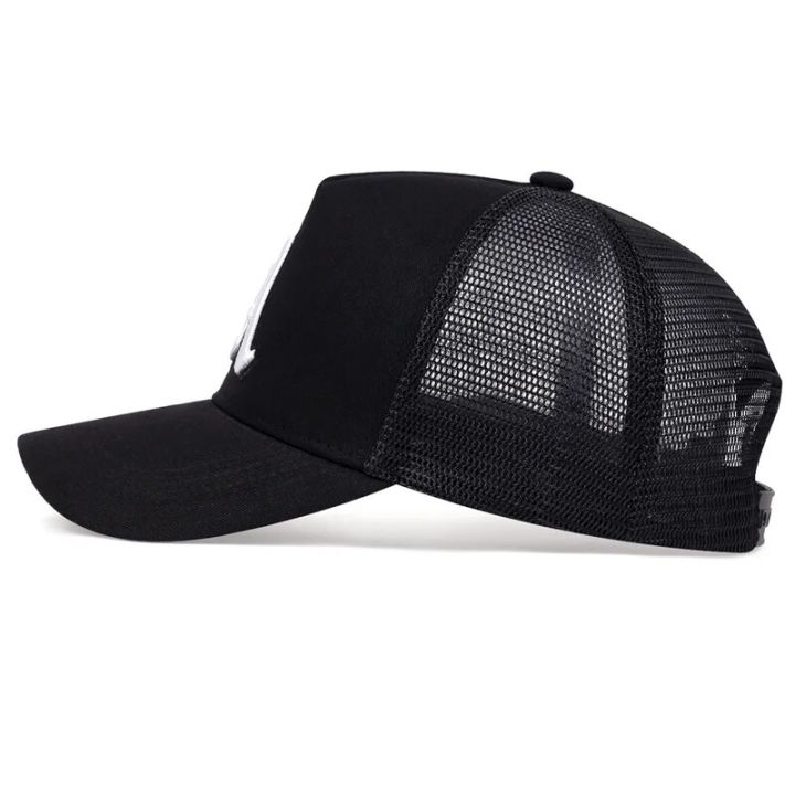 Men%20Hip%20Hop%20Baseball%20Cap%20Letter%20Embroidery%20Trucker%20Hat%20Fashion%20Summer%20Sun%20Hat%20Sport%20Breathable%20Mesh%20Caps%20Cotton%20Snapback%20Dad%20Hat%20-%20Image%203