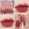 Waterproof Matte Lip Glaze Nude Red Velvet Long Lasting Lip Gloss Non-stick Cup Liquid Lipsticks Lip Makeup Korean Cosmetic. 