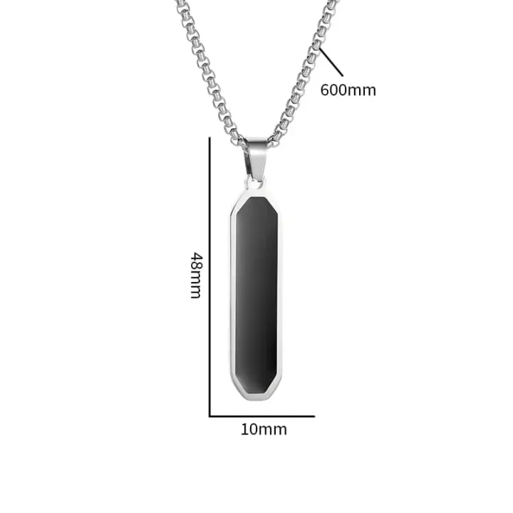 Black%20Enamel%20Bar%20Pendant%20Necklace%20Black%20Square%20Stainless%20Steel%20Link%20Chain%20Fashion%20Jewelry%20Chain%20For%20Men-Gift%20for%20Men%20-%20Image%203