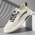 Men's Shoes 2024 New White Shoes Summer Sports Casual Shoes Men's Sneakers Non-Slip All-Matching Slip-on Trendy Shoes. 