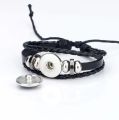 Marvel Charm Bracelet Superhero Iron Man Heart Captain America Shield Shaped PU Leather Bracelet. 