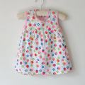 Baby Dress Summer Cotton Children Clothes Kids Clothing Princess Dress 0-1Y Baby Dress Girl 1-2Y Top Embroidered Princess Dress.