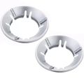 2pcs Energy Saving Windproof Universal Gas Stove Cover Windproof Round Disk Energy Saving Cover for Kitchen Accessories. 