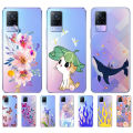 For vivo V21 Case For vivo V21e 4G 5G Soft Case Silicon Back Cover Phone Case For VIVO V 21 e VivoV21 Coque TPU bumper Funda. 