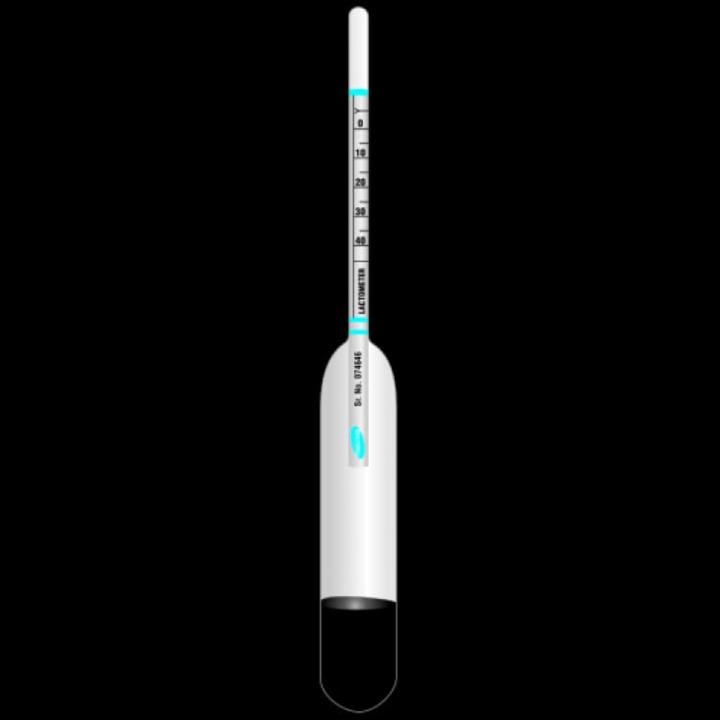 Lacometer for the purity of the milk Glass Made