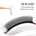 winky beauty 3D/4D/5D/6D/7D/8D Natural Professional Lashes Automatic Flower W Shape Bloom Premade Fans Eyelash Extensions Y Lash. 