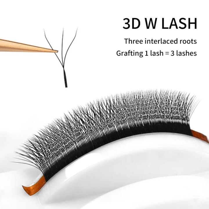 winky%20beauty%203D/4D/5D/6D/7D/8D%20Natural%20Professional%20Lashes%20Automatic%20Flower%20W%20Shape%20Bloom%20Premade%20Fans%20Eyelash%20Extensions%20Y%20Lash%20-%20Image%202