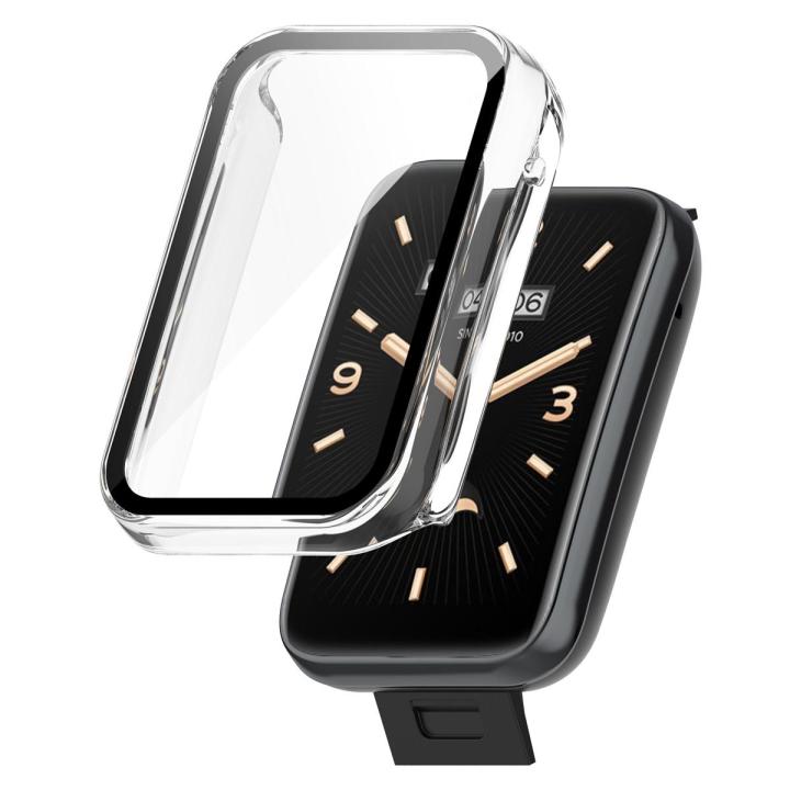 (COD)For Xiaomi Mi Band 7 Pro PC+ Toughened Film Fully Enclosed Protective Watch Case