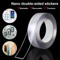 5m Nano Tape Double Sided Tape Transparent NoTrace Reusable Waterproof Adhesive Tape Cleanable Home.