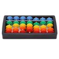 12 X 6 Cm Colorful Abacus Arithmetic 7 Digits Kids Maths Calculating Tools Mini Plastic Chinese Abacus Toys Abacus Educational.