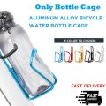 Aluminum Alloy Bicycle Water Bottle Cage Cycling Mountain Bike Bottle Holder. 