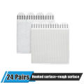 Double-sided Adhesive Strip 12/24pairs Non-destructive Hanging Wall Adhesive Strip Wall Hooks Tool-Free Removable Adhesive Strip.