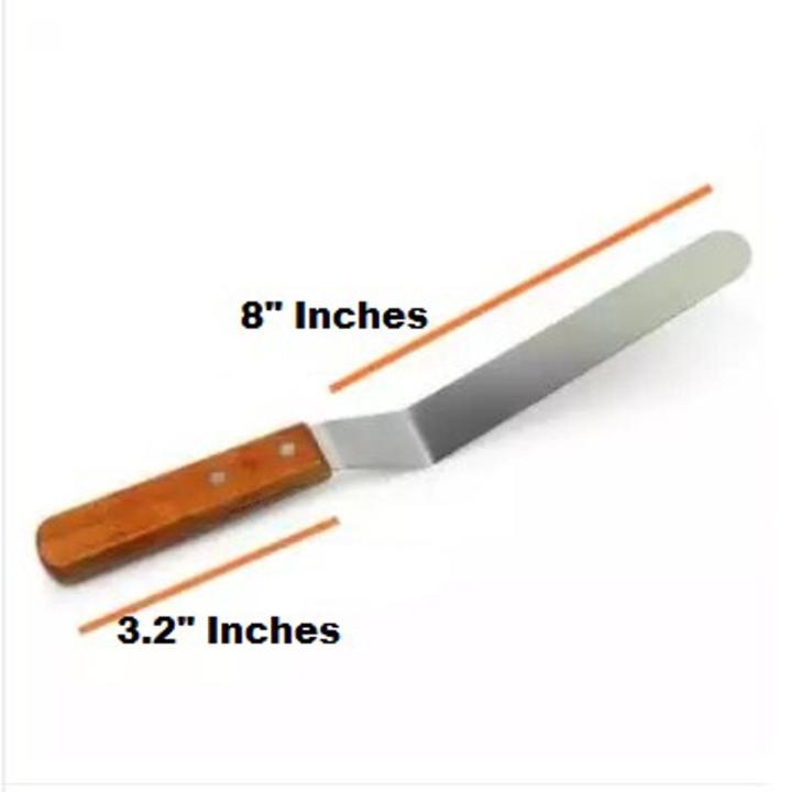 Stainless Steel Cake Planer-8" inchi Cake Knife & Wooden Handle