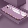 COROGI for Samsung Galaxy Grand Prime Plus Back Cover Luxury 6D Plating Frame Shiny Bling Case Soft Silicone Square Phone Cases Pouch. 