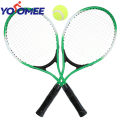 Yoomee 2 Pcs Set Children Tennis Rackets With Tennis Ball For Teenager Children Training Carbon Fiber Top Steel Material. 