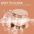 Stainless Steel Vietnamese Coffee Filter Single Cup Vietnam Hand Punch Pot Drip Filter Coffee Pot Vietnamese Coffee Pot Drip Filter Cup Family Outdoor Use Rose Gold.